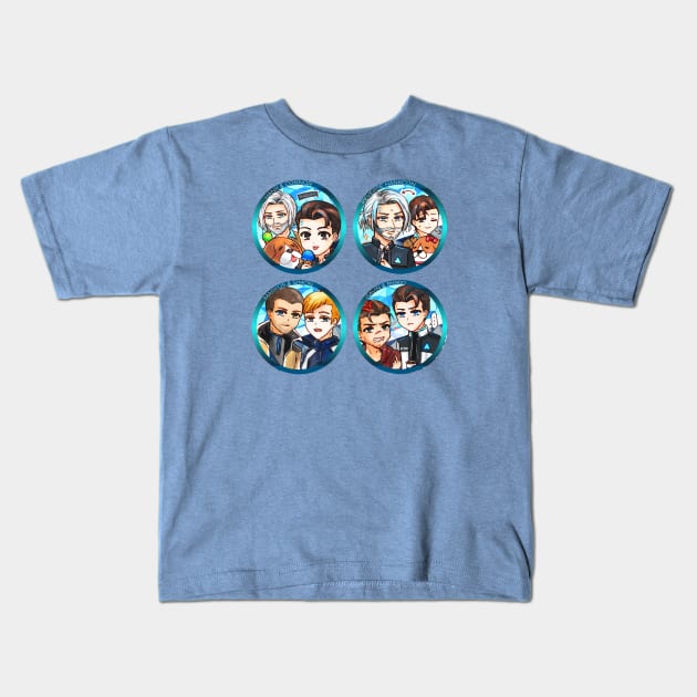 Detroit Become Human Boys Kids T-Shirt by candypiggy